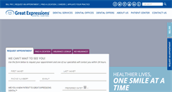Desktop Screenshot of greatexpressions.com